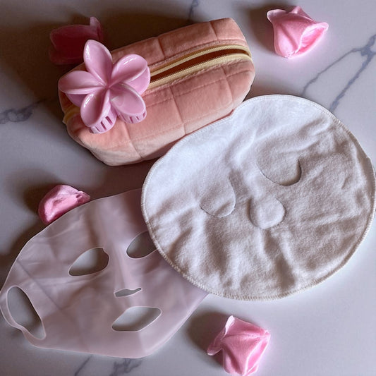 LockIN Me™ –  Kit Trousse Premium (Accessoires Pour Soins Du Visage Maison Rose)