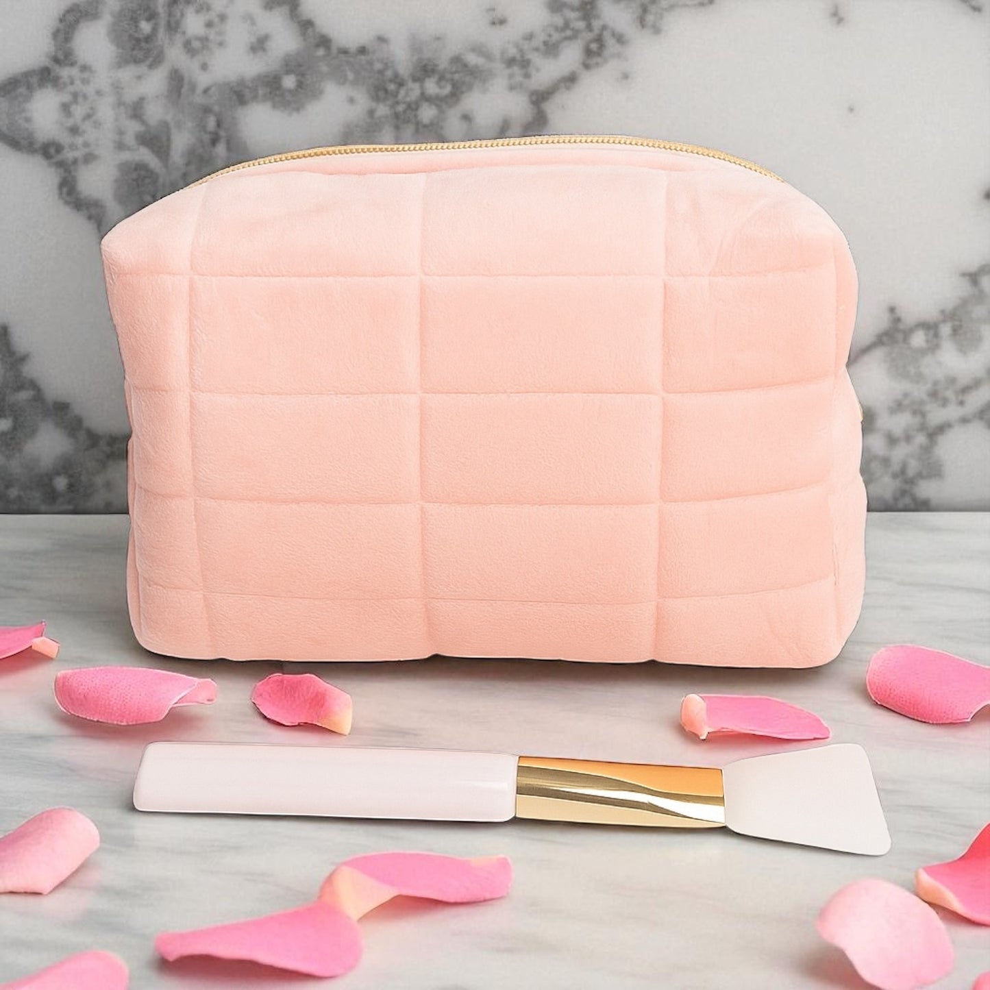 LockIN Me™ –  Kit Trousse Premium (Accessoires Pour Soins Du Visage Maison Rose)